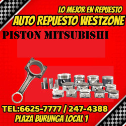 Pistón Mitsubishi 4D34...