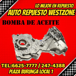 BOMBA ACEITE  CHEVROLET...
