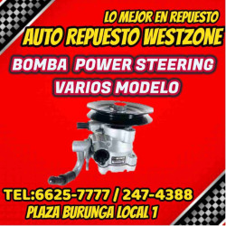 BOMBA POWER STEERING...