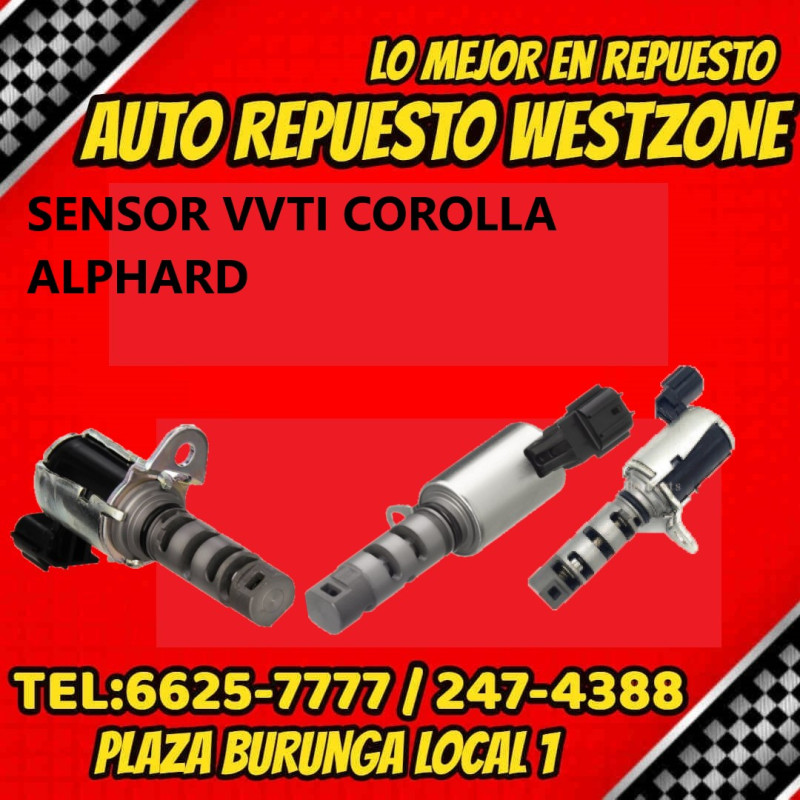 SONSOR VVTI DE COROLLA ALPHARD