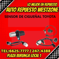 SENSOR DE CIGUEÑAL TOYOTA...