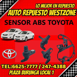 SENSOR ABS TOYOTA COROLLLA...