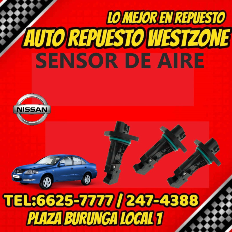 SENSOR DE AIRE FLOW MAF NISSAN B15/ALMERA