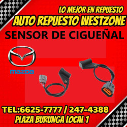 SENSOR DE CIGUEÑAL MAZDA...