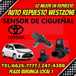 SENSOR CIGUEÑAL TOYOTA...