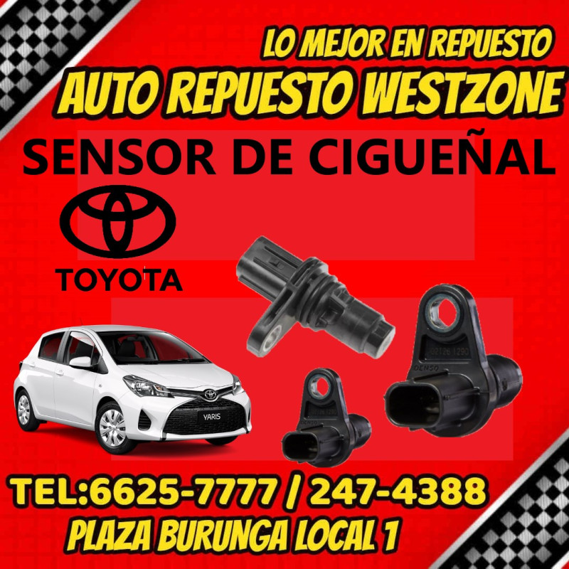 SENSOR CIGUEÑAL TOYOTA YARIS 2NR/1NR YARIS 2014-