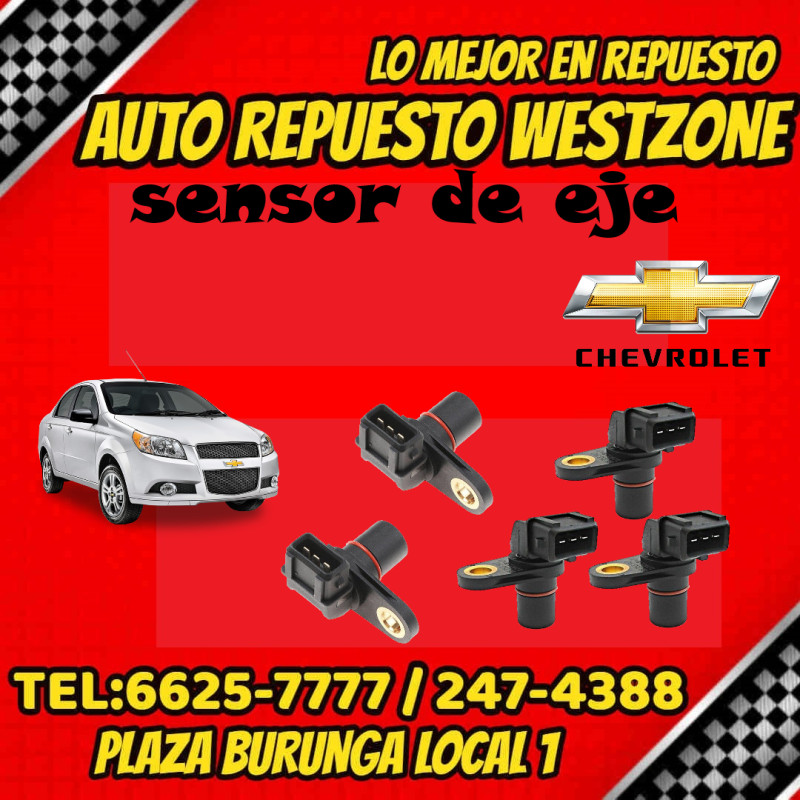 SENSOR DE EJE DE LEVA CHEVROLETH AVEO DEL 05-12