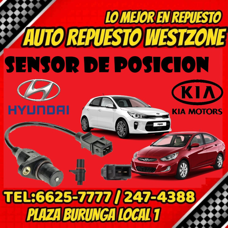 SENSOR DE POSICION DE CIGUEÑAL KIA RIO HYUNDAI ACCENT