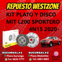 KIT PLATO Y DISCO CLUTCH...