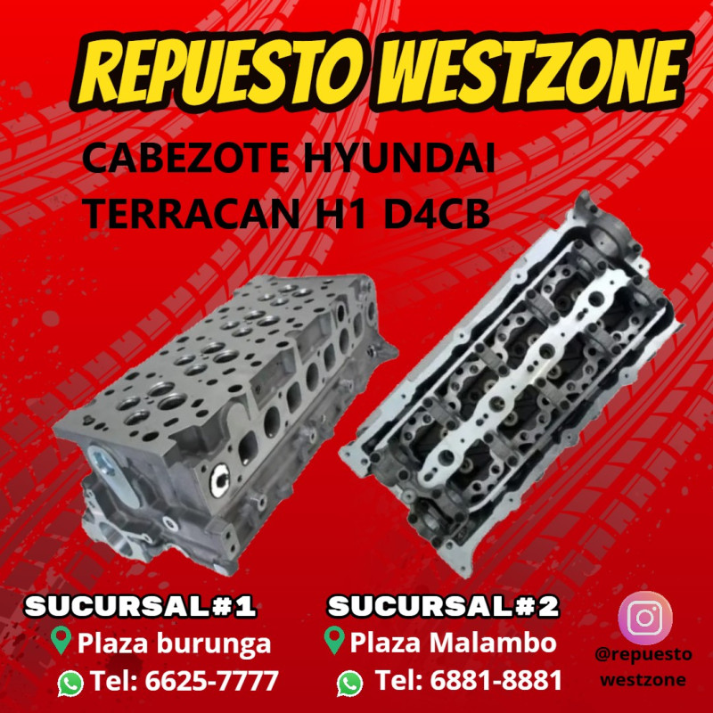 CABEZOTE Hyundai Terracan H1 D4BC