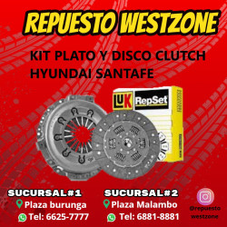 Kit plato disco clutch...