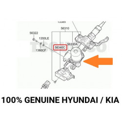 motor eps cremallera hyundai tucson sportage ix 16-