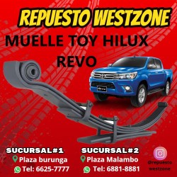 MUELLE toyota hilux revo 16-