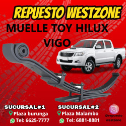 MUELLE TOYOTA HILUX VIGO