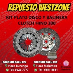 KIT PLATO DISCO Y BALINERA...