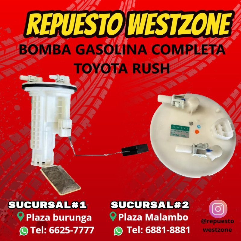 BOMBA GASOLINA COMPLETA TOYOTA RUSH