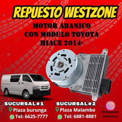 Motor abanico Toyota Hiace...