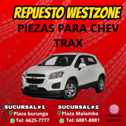 PIEZAS CHEVROLET TRAX