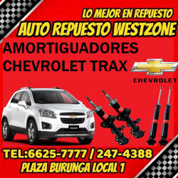 PIEZAS CHEVROLET TRAX