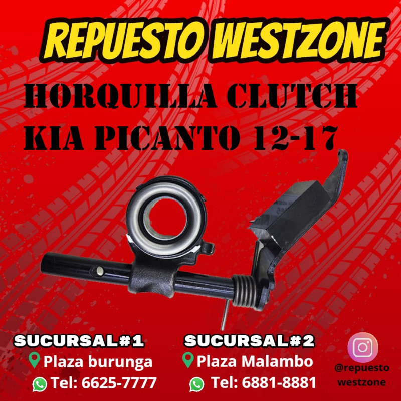 Horquilla clutch kia picanto 12-17