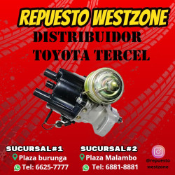 Distribuidor toyota tercel...