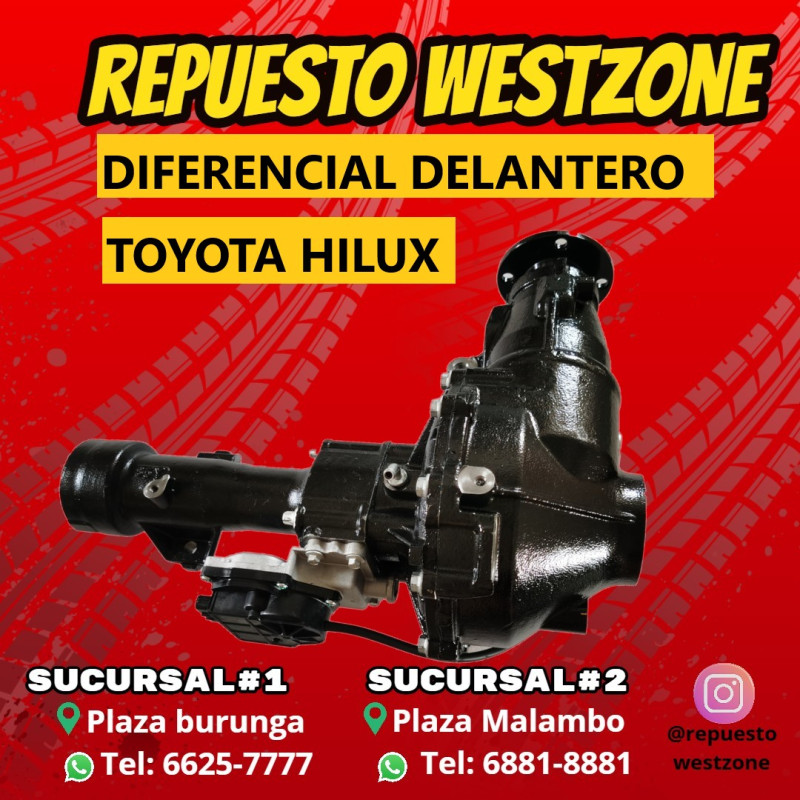 Diferencial delantero toyota hilux