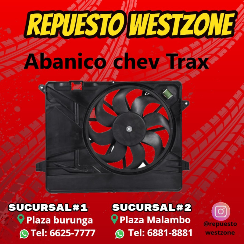 Abanico chev trax