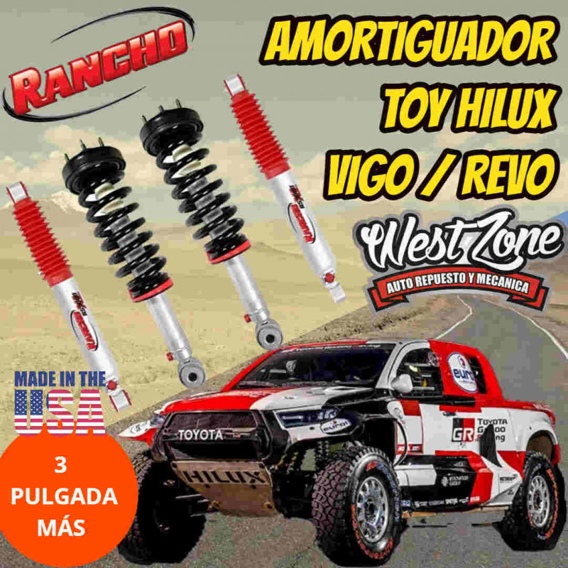 AMORTIGUADOR RACING TOYOTA HILUX VIGO REVO