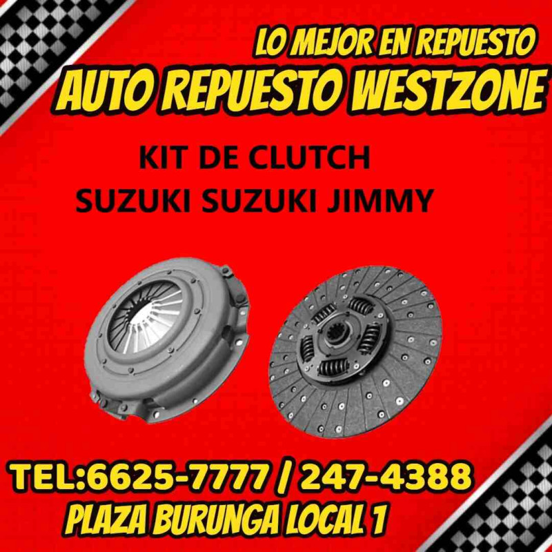 KIT DE DISCO Y PLATO CLUTCH SUZUKI JIMMY