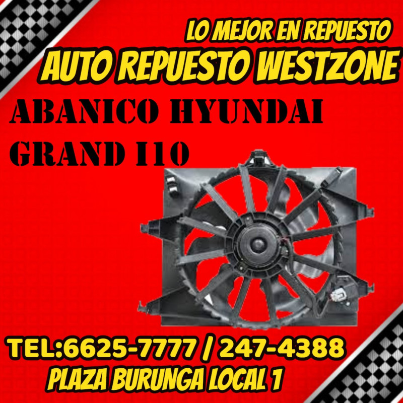 Abanico Hyundai Grand I10