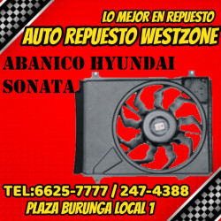 Abanico Hyundai Sonata /...