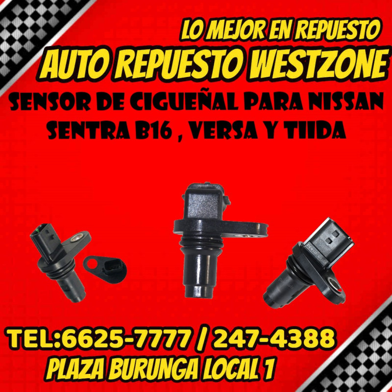 SENSOR CIGUEÑAL NISSAN B16 VERSA Y TIIDA